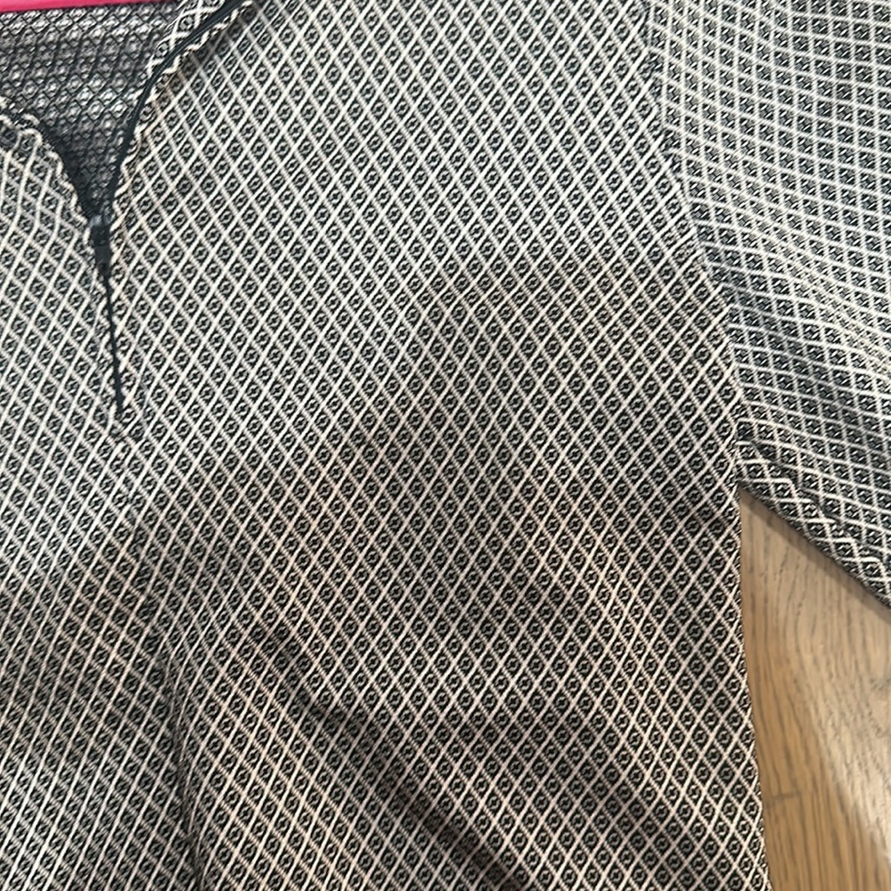 Jcrew Printed Collared Quarter Zip - image 3